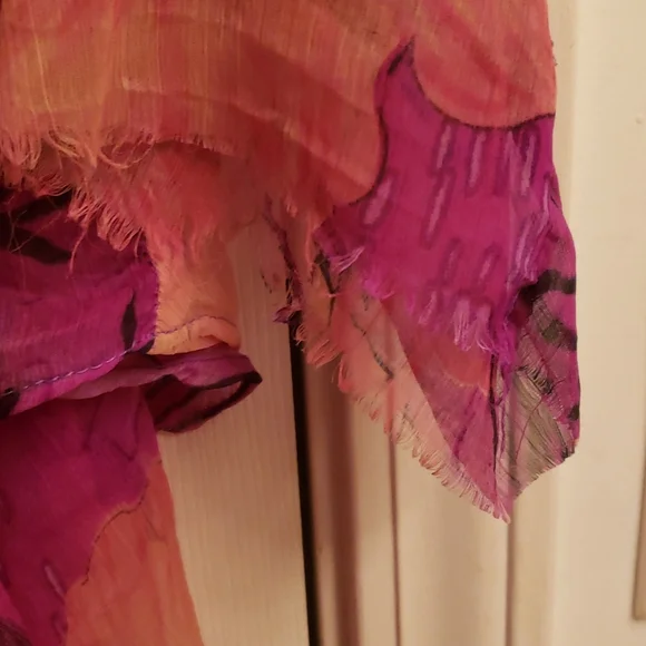 Women Plus Size Floral Print 2 pc Design Dress . - Picture 6 of 9